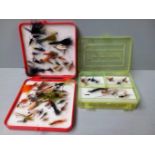 2 Boxes Fishing Flies