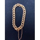 Rolled Gold Chain Bracelet
