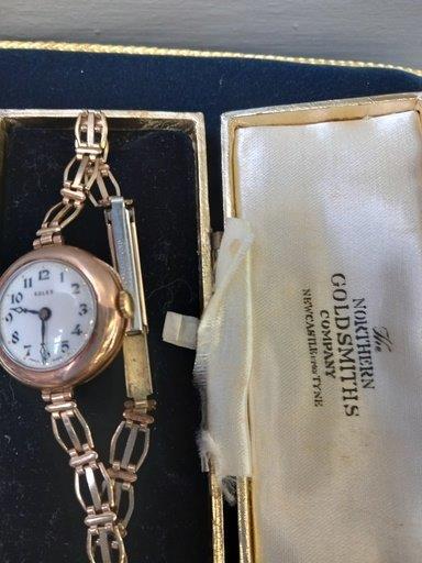 9CT Rolled Gold Rolex Ladies Wrist Watch