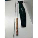 2Pc Fibreglass Powerloop Fishing Rod