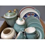 Box Royal Doulton Spindrift Teaware Etc