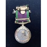 Elizabeth II Campaign Service Medal (Inscribed RM. 21056 I.A.P. WATSON. MNE. R.M.)