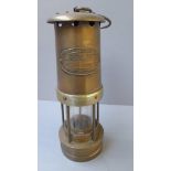 E Thomas & Williams Ltd Brass Miner's Lamp