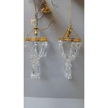 2 Small Droplet Chandeliers