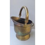 Brass Coal Scuttle