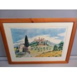 Print 'San Gimignano' 1999 In Frame