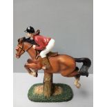 Horse/Rider Figurine