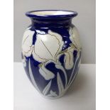 Burger Betschdorf Blue Vase H27cm