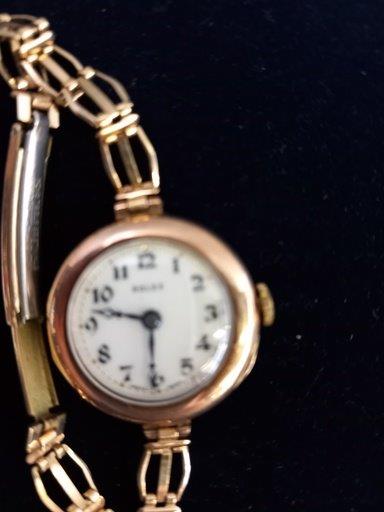 9CT Rolled Gold Rolex Ladies Wrist Watch - Image 2 of 2