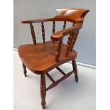 Oak Captain's Chair