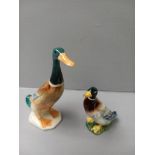 Beswick Duck & 1 Other (A/F)