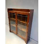 Oak Glazed China Cabinet H102cm x W90cm x D22cm