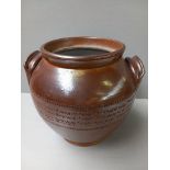 Glazed Ware Jar