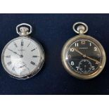 2 Plated Pocket Watches