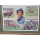 Racing Print - 'Frankie's Favourites' Signed Stephen Smith Limited Edition 552/850