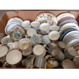 Box Assorted Tea & Coffee Ware Etc