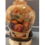 Aynsley 'Orchard Fruit' Table Lamp & Shade