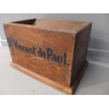 Victorian Oak Collection Box