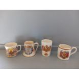 Coronation Mugs, Beakers, Cup & Saucers Etc
