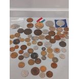 Box Including Assorted Coins