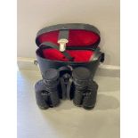 2 Pairs Binoculars In Cases, Wind Chimes, Cuckoo Clock Etc