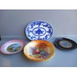 9 Assorted Plates & Dishes (A/F)