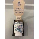 Box Of Assorted China - Royal Worcester Egg Coddler, Wedgwood, Ringtons Etc