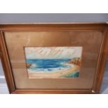 2 Watercolour Prints - Coastal Scenes By Percy Holliday 1911