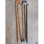 Bundle 5 Walking Sticks