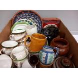 Part Tea Set, Teapot, Egg Cups Etc