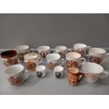 Assorted Coronation Mugs, Beaker, Cups, Plates, Miniature Toby Jug Etc (A/F)