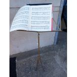 Music Stand & Music & Artist's Easel In Canvas Case