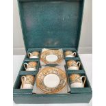 China Coffee Cups & Saucers In Box