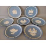 11 Wedgwood Plates & Vase