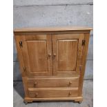 Oak Furnitureland TV Cabinet H118cm x W94cm x D35cm