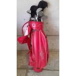 Howson Golf Bag & 15 Clubs