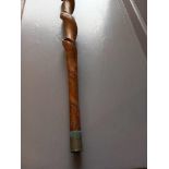 Twisted Wooden Walking Stick