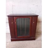 Reproduction Mahogany TV Cabinet H56cm x W84cm x D52cm & Stag CD Cabinet H88cm x W82cm x D34cm