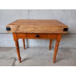 Butchers Block H88cm x W96cm x D64cm