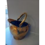 Brass Coal Scuttle