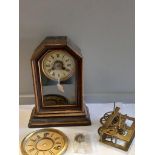 Part Clock, Clock Parts & Clock Workings On Stand Etc