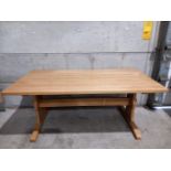 Oak Furnitureland Kitchen Table & 4 Chairs H75cm x L178cm x W98cm