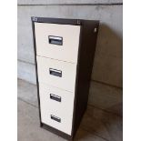 'Office World' 4 Drawer Filing Cabinet H133cm x W46cm x D62cm