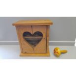 Wooden Egg Cabinet, Hand Painted Darning Mushroom, Lantern, Decorative Music Themed Mask On Stand Et