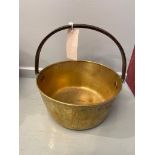 Small Brass Jam Pan - J W Rayner, Thorne