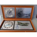 2 Framed Clocks