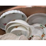 Box Alfred Meakin Plates, Old Chelsea Tureens Etc