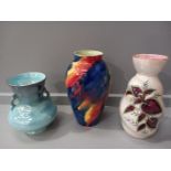 Assorted Vases, Teapot, Chamber Pot Etc