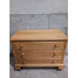 Oak Furnitureland TV Cabinet & DVD Player H70cm x W91cm x D51cm