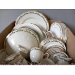 46Pc Berkshire Dinner & Tea Ware